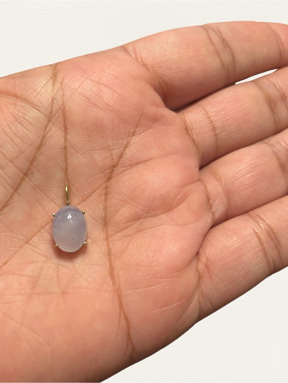Leah Alexandra Moonstone Pendant (Good Vermeil)